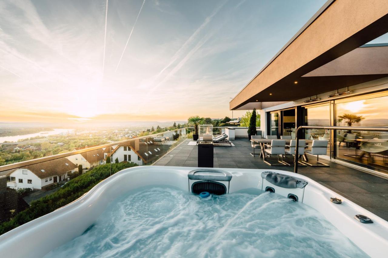 Appartamento Traumblick Trifft Luxus! Weitersburg Esterno foto