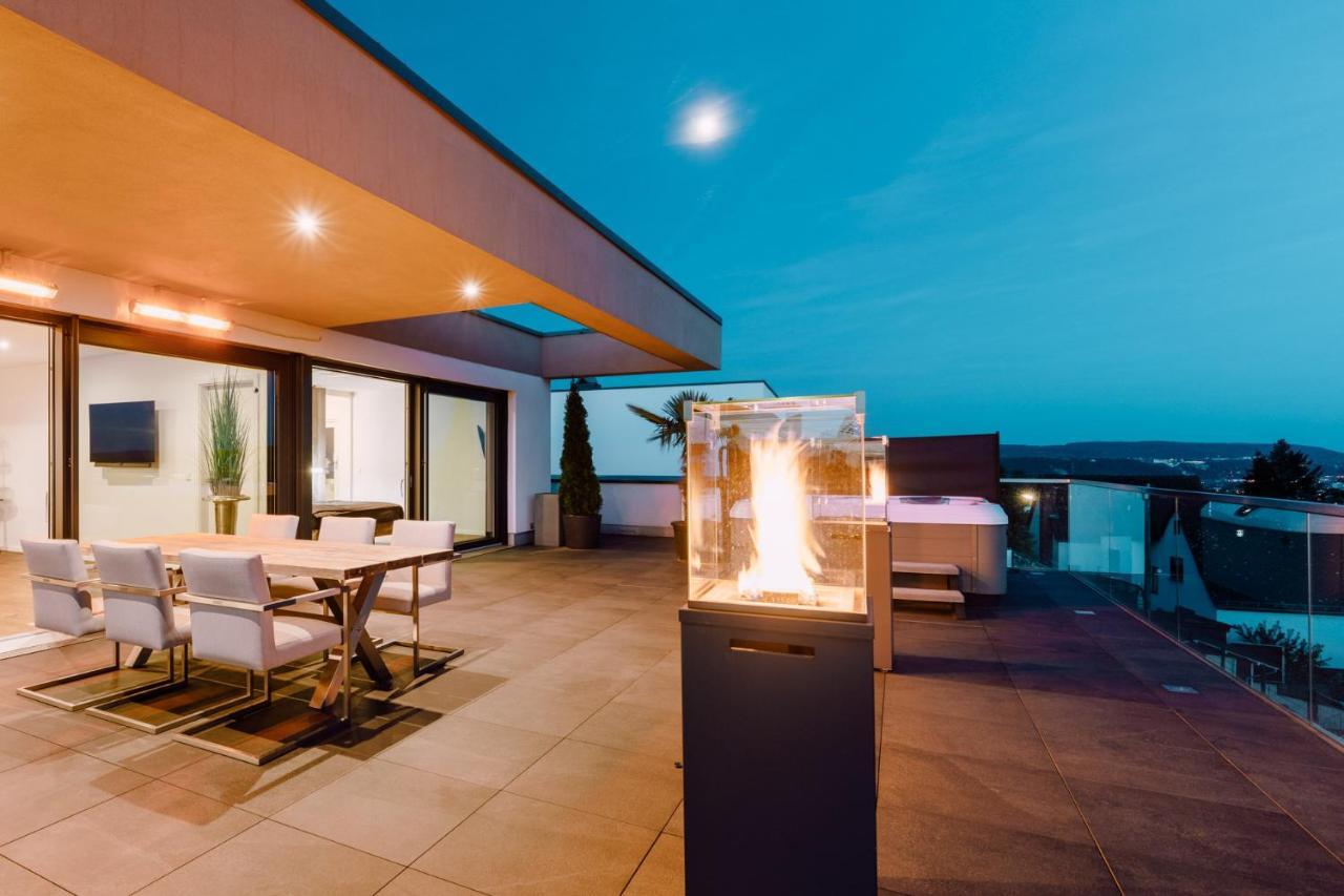 Appartamento Traumblick Trifft Luxus! Weitersburg Esterno foto