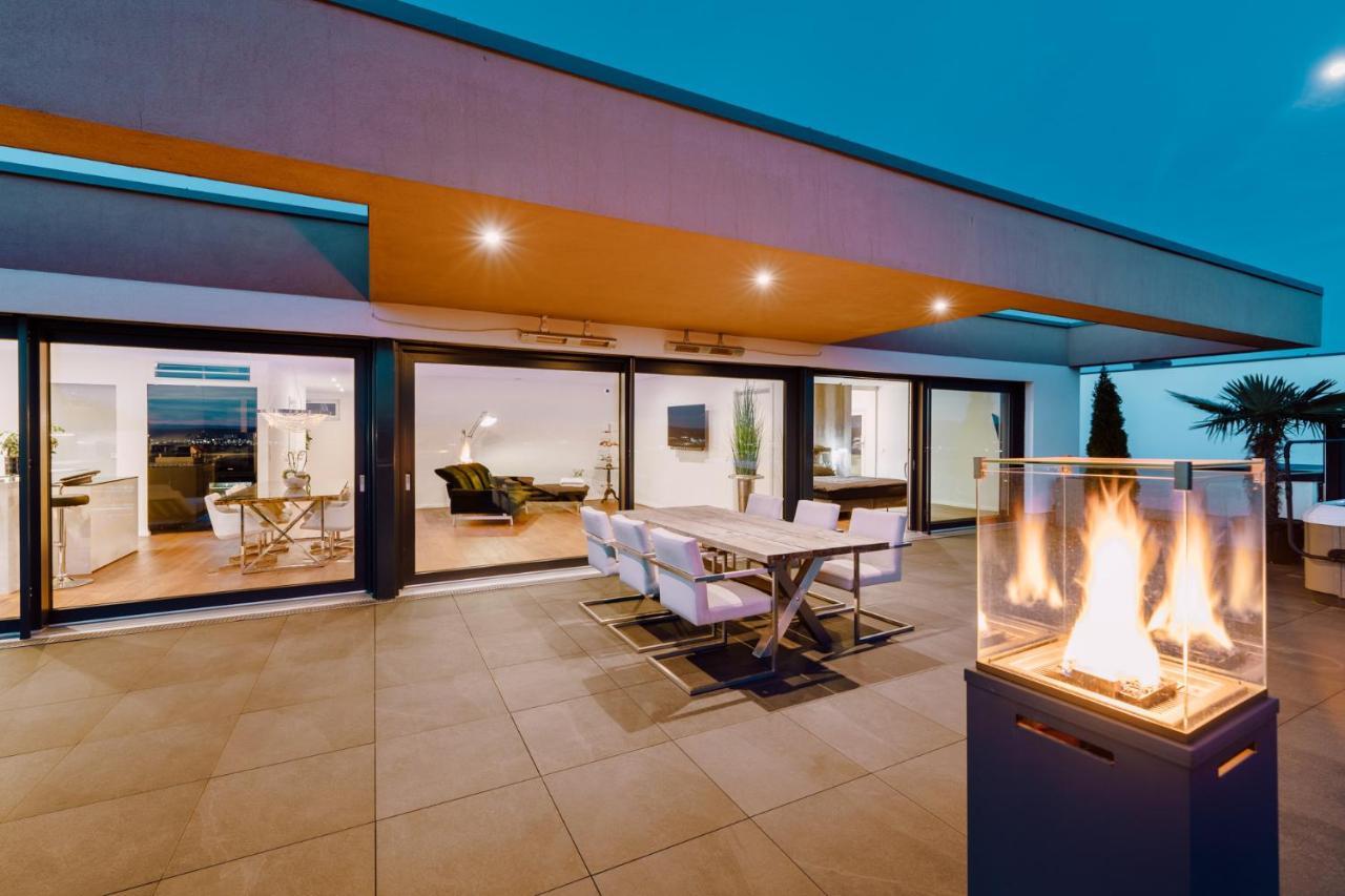 Appartamento Traumblick Trifft Luxus! Weitersburg Esterno foto