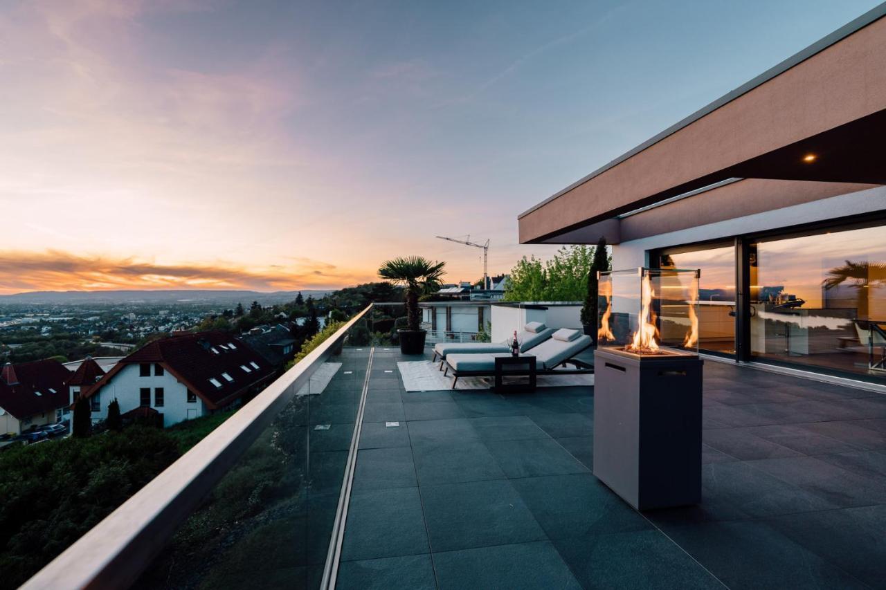Appartamento Traumblick Trifft Luxus! Weitersburg Esterno foto