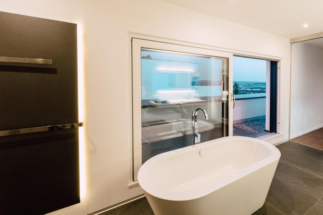 Appartamento Traumblick Trifft Luxus! Weitersburg Esterno foto
